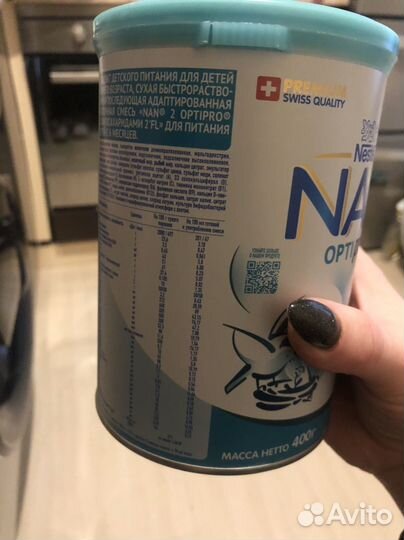 Nestle NAN 2 optipro с 6 месяцев, 400 г