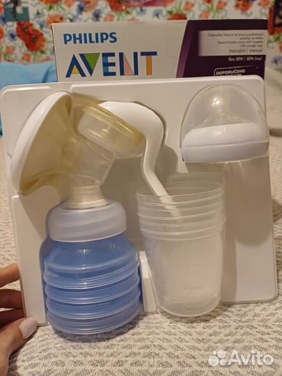 Молокоотсос ручной philips avent