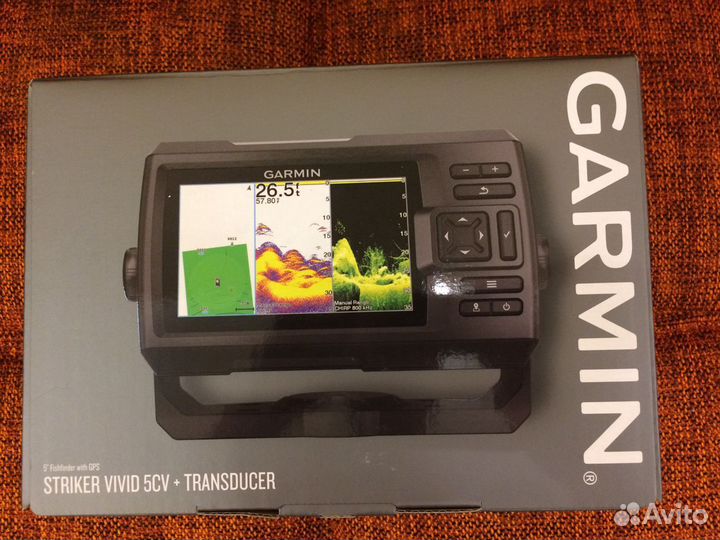 Эхолот garmin striker vivid 5cv в наличии