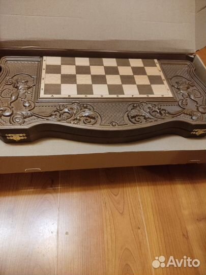 Нарды резные/шахматы/шашки