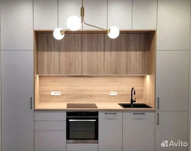 Кухня под потолок эконом