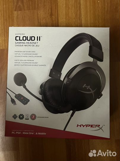 Наушники hyperx cloud 2