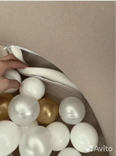 Детский сухой бассейн с шариками