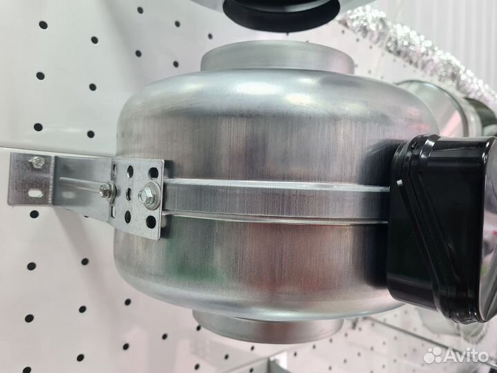 Вентилятор канальный вкк 200 металл