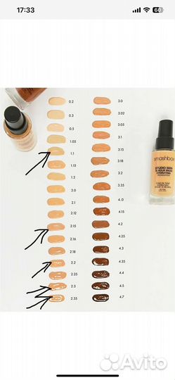 Smashbox Устойчивая тональная основа для лица