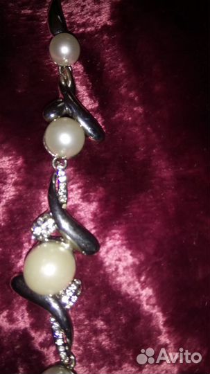 Браслет с жемчугом