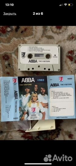 Аудиокассета Abba фирмы jazz