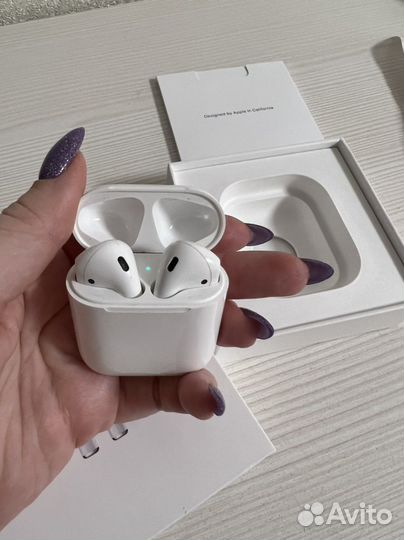 Наушники apple AirPods 2 оригинал