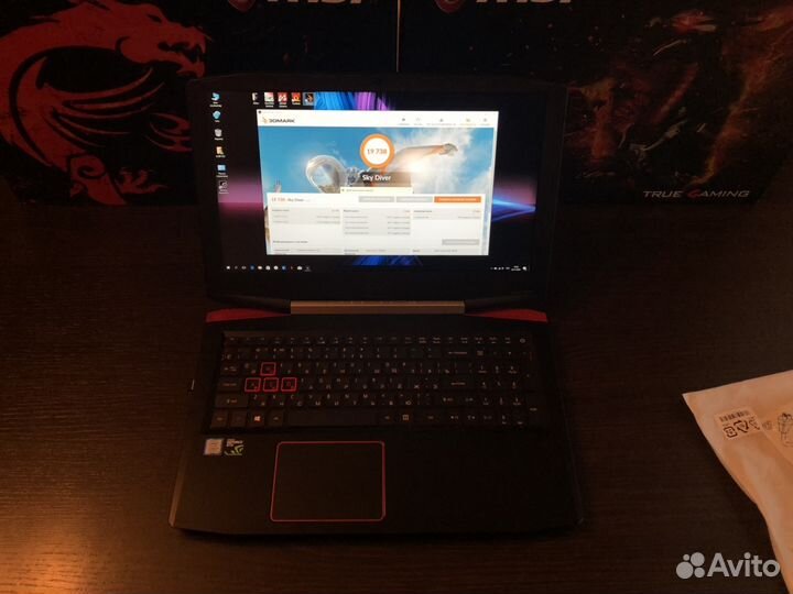 Топ Acer VX5-591G-75RM i7/16Gb/256 SSD/1050ti/IPS