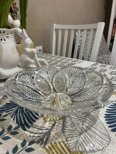 Ваза хрустальная СССР