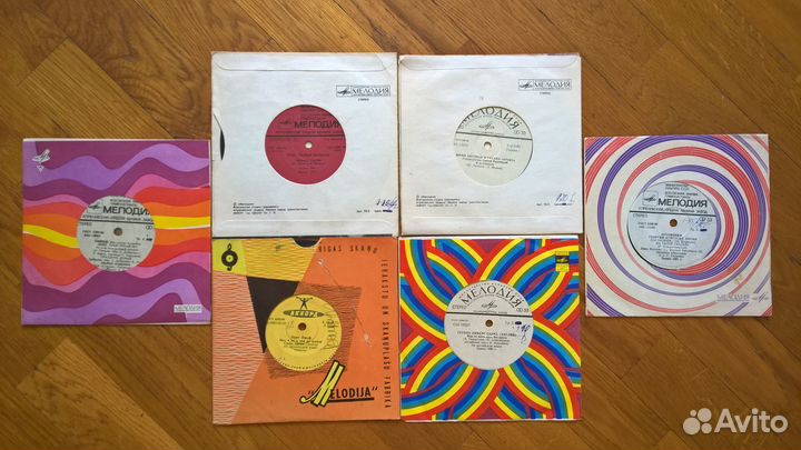 Винил, Пластинки СССР. Эстрада, рок