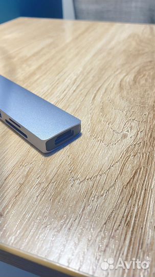 Адаптер Хаб Переходник USB-C HUB 6 в 1