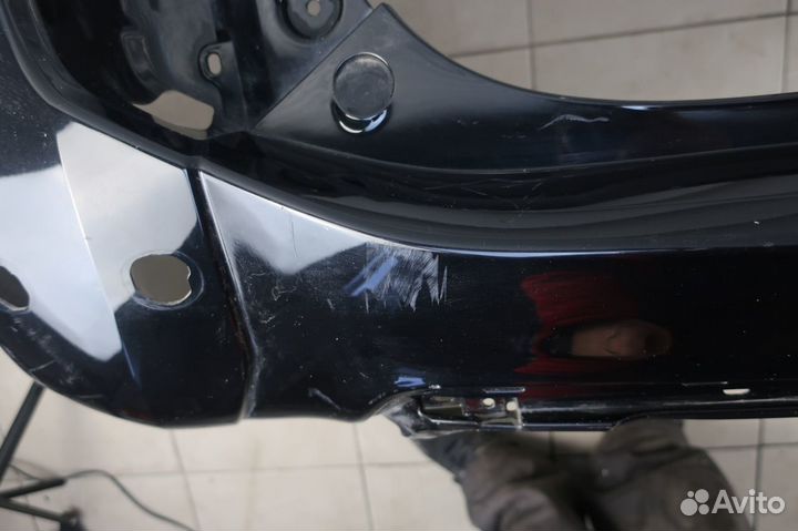 Бампер задний Mitsubishi Pajero Sport 2015)