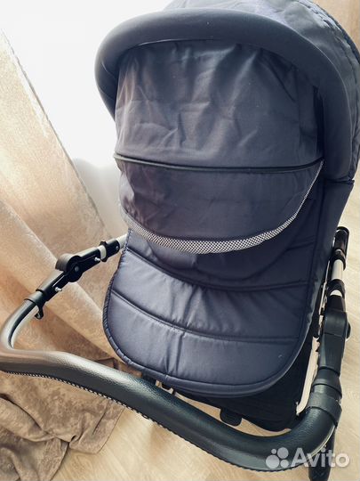 Коляска 2 в 1 retrus Futuro Lux 82R Темно-синий