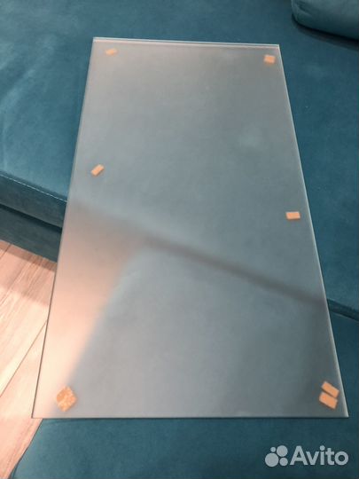 Стеклянная полка 650*350 мм - 4 штуки