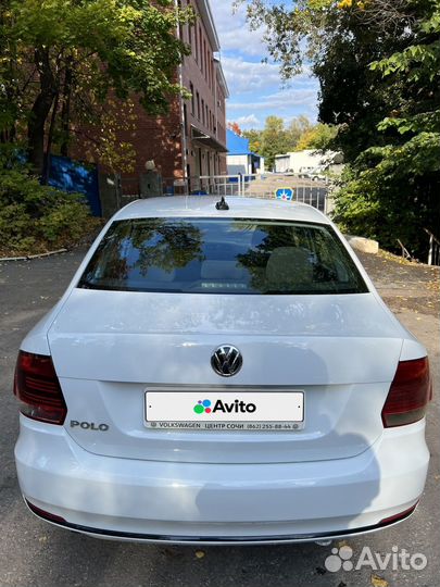 Volkswagen Polo 1.6 AT, 2017, 181 000 км