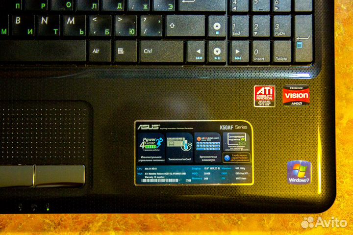 Asus K50AF неисправен