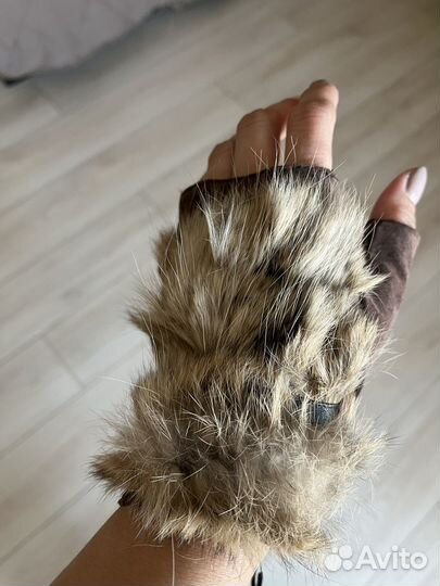 Перчатки митенки