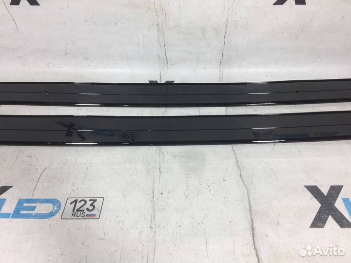 Комплект лезвий на пороги BMW 3 E90 M глянец