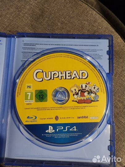 Капхед диск ps4