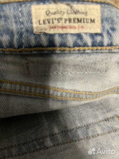 Джинсы levis 501 w28 l30