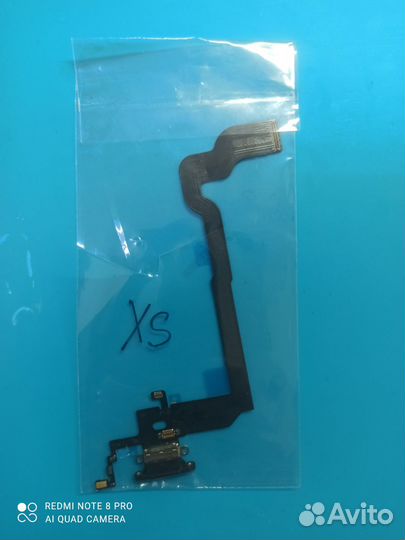 Шлей нижний с разъемом для зарядки iPhone XS