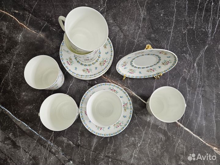 Кофейная пара лфз костяной фарфор