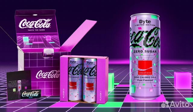 Coca-Cola со вкусом пикселей (подарочный набор)