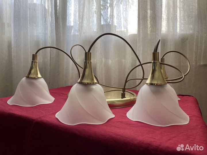 Люстра с ассиметричными подвесами Германия