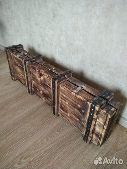 Деревяный кейс для пикника на 6 шампуров