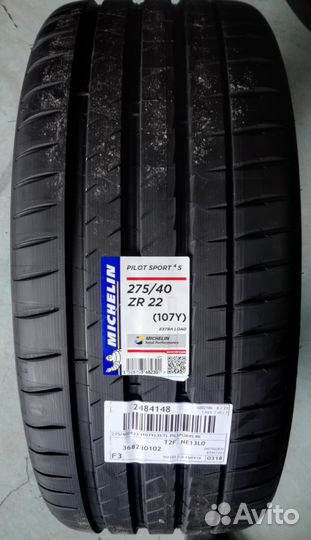 Michelin Pilot Sport 4 S 275/40 R22 108Y