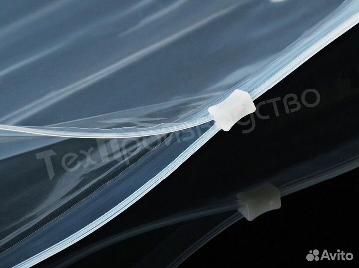 Пакет zip-lock с бегунком прозрачный / В наличии