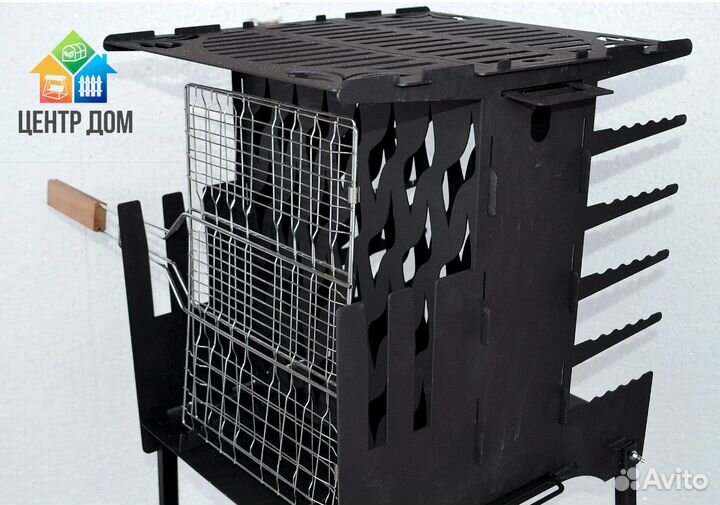 Мангал вертикальный