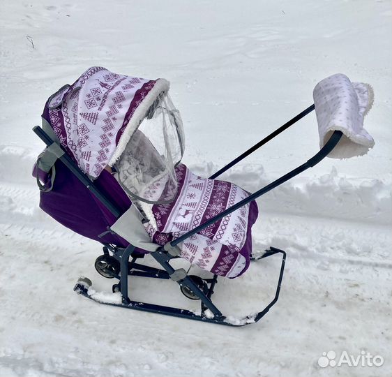 Коляска санки