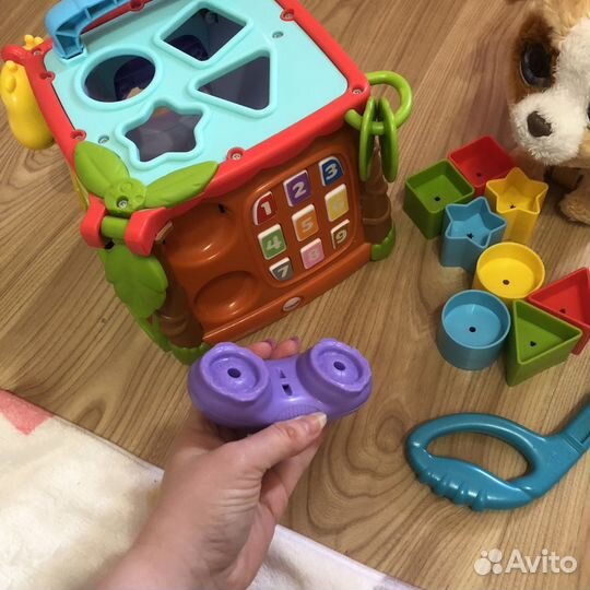 Развивающий куб fisher price щенок FurReal