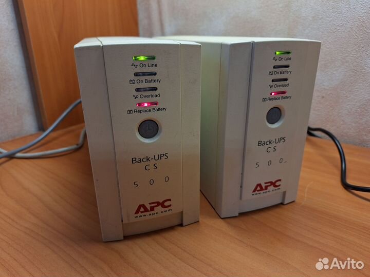 Ибп APC Back-UPS CS 500