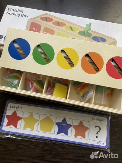 Развивающие деревянные игрушки