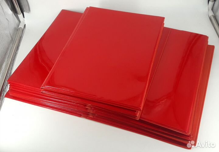 Глянцевая твердая папка для бумаг формата А4 Новые