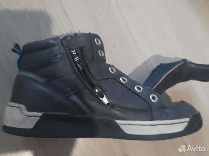 Кеды утепленные 34