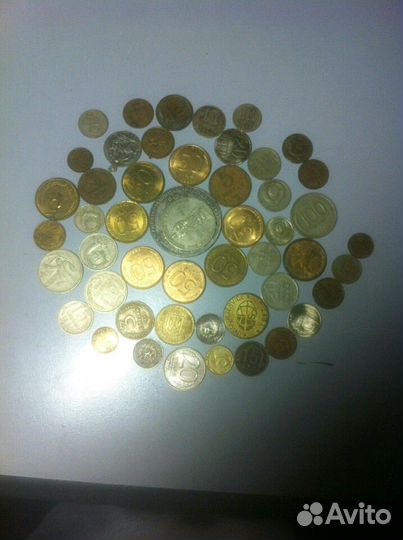 Железные монеты и жетоны