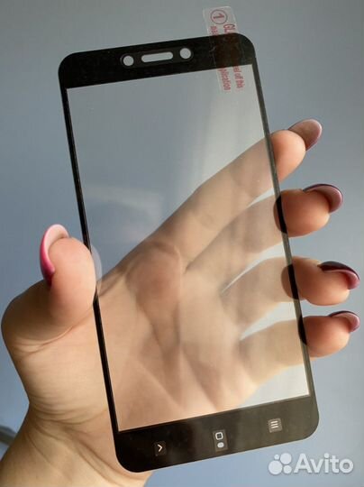 Защитное стекло на xiaomi redmi 4x