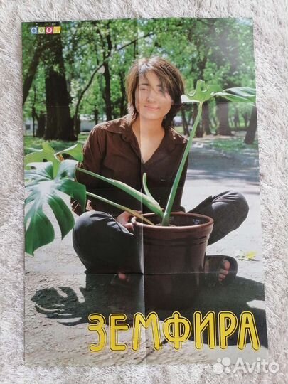 Плакат Руки Вверх. Земфира