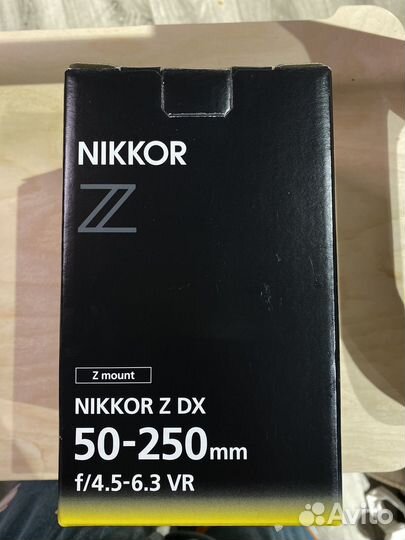 Объектив Nikkor 50-250 mm 4.5-6.3 vr