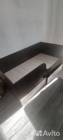 Детская кровать от 3 лет с матрасом бу