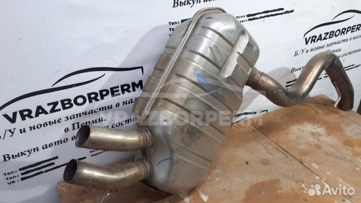 Глушитель часть задний Volkswagen Tiguan 2011-2016