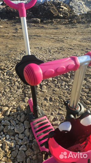 Самокат детский трехколесный без сиденья