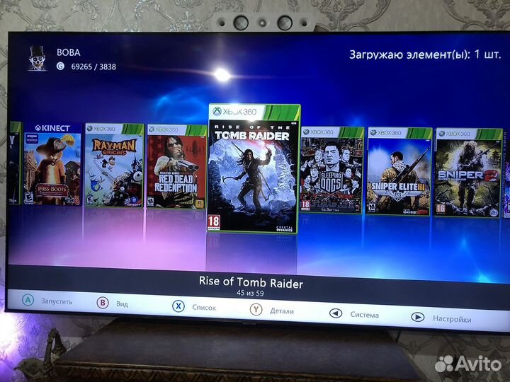 Xbox 360 freeboot 59 игр + kinect