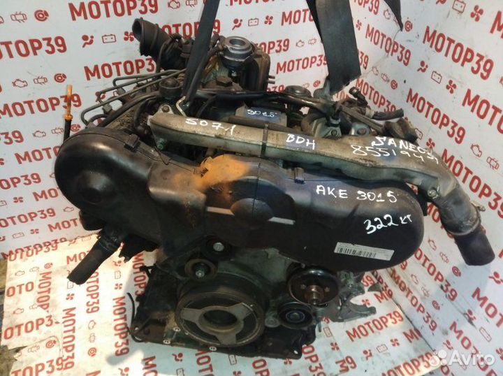 Двигатель Audi A6 C5 2.5 TDI AKE 2001