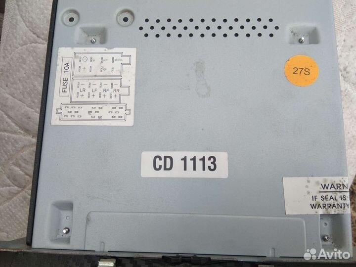 Магнитола volkswagen polo 2013