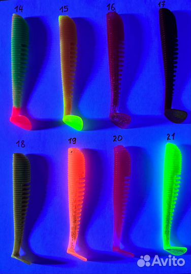 Силиконовые приманки Tioga 3,9